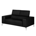 Sofa Varberg I (2-Sitzer) Kunstleder - Schwarz