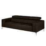 Sofa Varberg (3-Sitzer) Echtleder Echtleder - Dunkelbraun