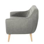 Sofa Viniani (2-Sitzer) Flachgewebe Platin