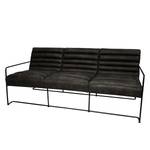 Sofa Voda (3-Sitzer) Antiklederlook - Basalt