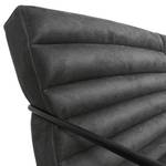 Sofa Voda II (3-Sitzer) Antiklederlook - Dunkelgrau