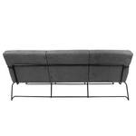 Sofa Voda II (3-Sitzer) antieke leerlook - Grijs