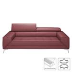 Sofa Walden (3-Sitzer) Echtleder Rot