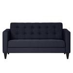 Sofa Wallace (2-Sitzer) Webstoff Stoff Lotana: Blau