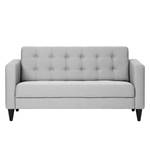 Sofa Wallace (2-Sitzer) Webstoff Stoff Lotana: Hellgrau