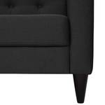 Sofa Wallace (3-Sitzer) Webstoff Stoff Lotana: Anthrazit