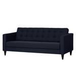 Sofa Wallace (3-Sitzer) Webstoff Stoff Lotana: Blau