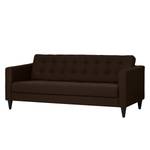 Sofa Wallace (3-Sitzer) Webstoff Stoff Lotana: Braun