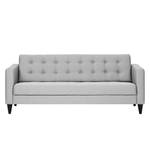 Sofa Wallace (3-Sitzer) Webstoff Stoff Lotana: Hellgrau