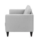 Sofa Wallace (3-Sitzer) Webstoff Stoff Lotana: Hellgrau