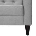 Sofa Wallace (3-Sitzer) Webstoff Stoff Lotana: Hellgrau