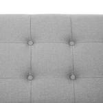 Sofa Wallace (3-Sitzer) Webstoff Stoff Lotana: Hellgrau