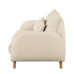 Sofa Warton (2-Sitzer) Webstoff Creme