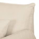 Sofa Warton (2-Sitzer) Webstoff Creme