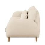 Sofa Warton (3-Sitzer) Webstoff Creme