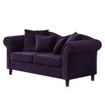 Sofa York (2-Sitzer) Samtstoff Lila