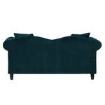 Sofa York (2-Sitzer) Samtstoff Petrol - Petrol