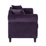 Sofa York (3-Sitzer) Samt Stoff Chepi: Violett