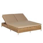 Gartenliege Calla Millor Lloyd Loom Braun/Beige