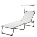 Chaise longue Summer Sun III Avec pare blanc