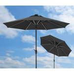 Parasol Blacklight geweven stof/aluminium - antracietkleurig