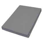 Drap-housse pour surmatelas Capaci Tissu - Gris - 200 x 220 cm