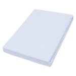 Drap-housse pour surmatelas Capaci Tissu - Gris lumineux - 200 x 220 cm