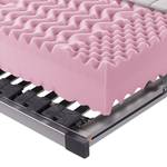 Ensemble économique Exclusiv Sleep Matelas de mousse froide + Sommier à lattes Platine (réglable) - 120 x 200cm - D2 souple