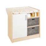 Set risparmio Florian (2 pezzi) Bianco crema - Laminato