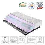 Ensemble économique Sleep Gel 5 Matelas en mousse froide et sommier à lattes Silver (réglable) - 100 x 200cm - D2 souple