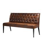 Banquette Econo Buttons vintage Marron