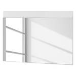 Miroir Adana Blanc brillant - 87 cm - Blanc brillant