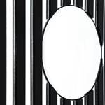 Miroir Art Deco Noir - Verre - 119 x 150 x 2.8 cm
