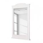 Miroir Lucia Pin massif, lasure blanche