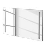 Miroir SE (avec éclairage) Aluminium - Largeur : 100 cm