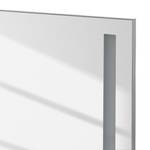 Spiegel SE (inclusief verlichting) aluminium - Breedte: 100 cm