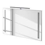 Spiegel SE (inclusief verlichting) aluminium - Breedte: 100 cm