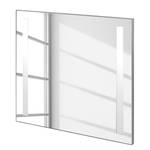 Miroir SE (avec éclairage) Aluminium - Largeur : 70 cm