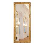 Specchio Varela I Parzialmente in legno massello di paulonia - Oro