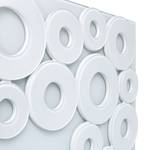 Miroir White Rings 120 x 76 cm - Blanc