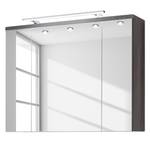 Armoire de toilette Adamo I Imitation chêne argent cendré - Largeur : 96 cm - Avec éclairage