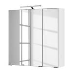 Armoire de toilette Cardiff (avec éclairage) - Blanc - Largeur : 60 cm