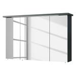 Spiegelschrank Cesa (inkl. Beleuchtung) Anthrazit - Breite: 115 cm