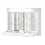 Armadietto a specchio bagno Jade Comfort Bianco - Materiale sintetico - 70 x 54 x 18 cm