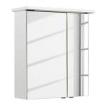Spiegelschrank Java White Weiß - Holzwerkstoff - 60 x 72 x 20 cm