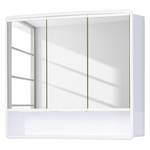 Armoire avec miroir Lymo Blanc - Verre - Matière plastique - 58 x 49 x 15 cm