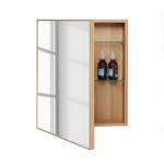 Armoire à glace Slimline Chêne massif - Chêne