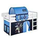 Hochbett JELLE Star Wars the Clone Wars LILOKIDS, weiß - 90 x 190 cm