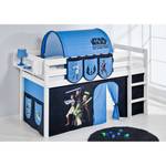 Hochbett JELLE Star Wars the Clone Wars LILOKIDS, weiß - 90 x 190 cm