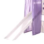 Lit ludique Kasper II Pin massif Violet Avec tunnel, matelas et sommier